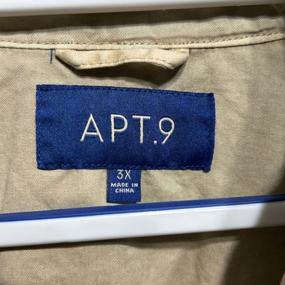 New Apt. 9 hooded cotton parka - Picture 7 of 15